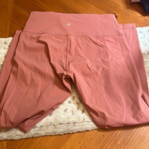 BARELY WORN, lululemon align leggings high rise 28 in